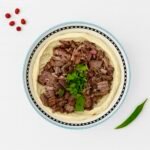 حمص شاورما لحم