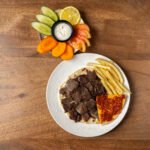 شرائح شاورما لحم