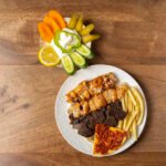 شرائح شاورما مشكل