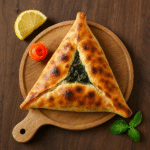 فطيرة سبانخ كبيرة