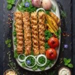 طبلية كباب دجاج