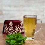 شراب النعناع الساخن