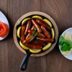 سجق مع دبس الرمان