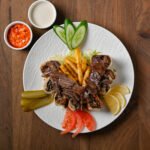 شاورما لحم لبناني