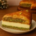 بقلاوة تشيز كيك بالفستق