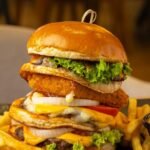 دبل سماش بيف برغر