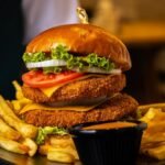 دبل تشكن برغر