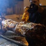 خروف مشوي على الفحم