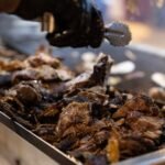 خروف مشوي على الفحم